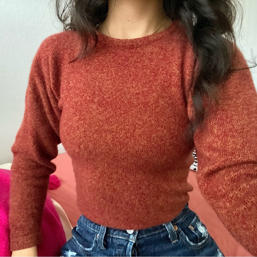 100% CASHMERE OSCAR DE LA RENTA SWEATER